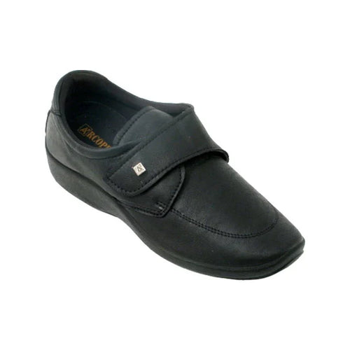 ARCOPEDICO 4626 REPOVESI J67 SCARPA DONNA ELASTICIZZATA NERA