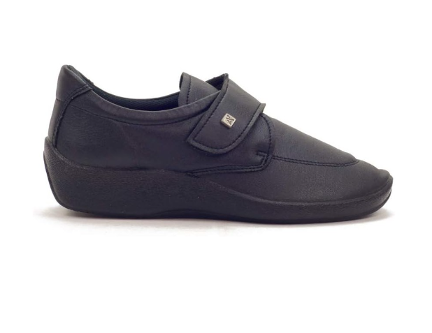 ARCOPEDICO 4626 REPOVESI J67 SCARPA DONNA ELASTICIZZATA NERA