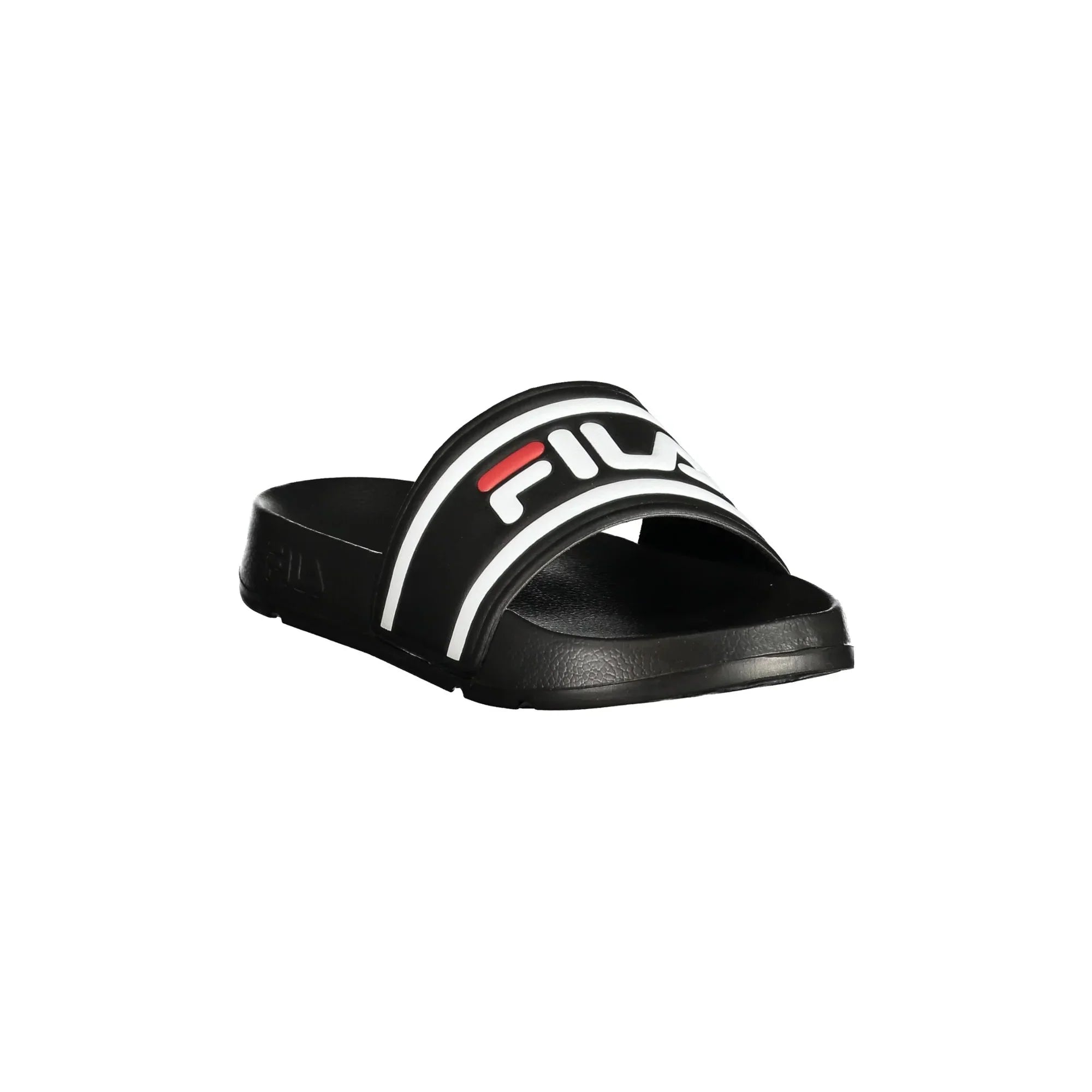 FILA Ciabatte Donna Nere Morro Bay con Logo a Contrasto