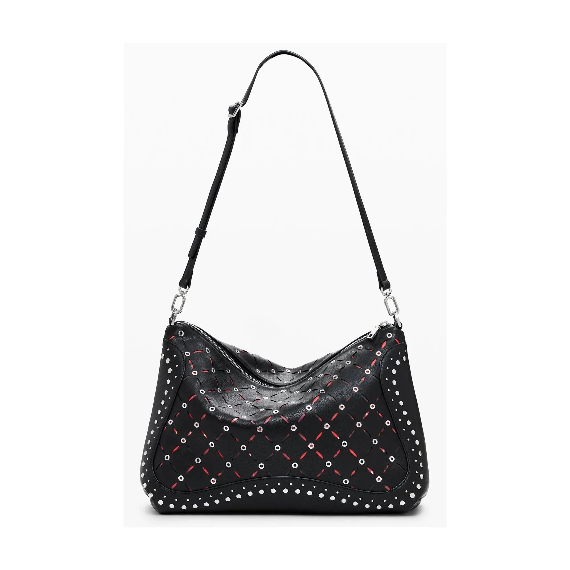 DESIGUAL Borsa Donna a Spalla e Tracolla Yankee Leiria Mini