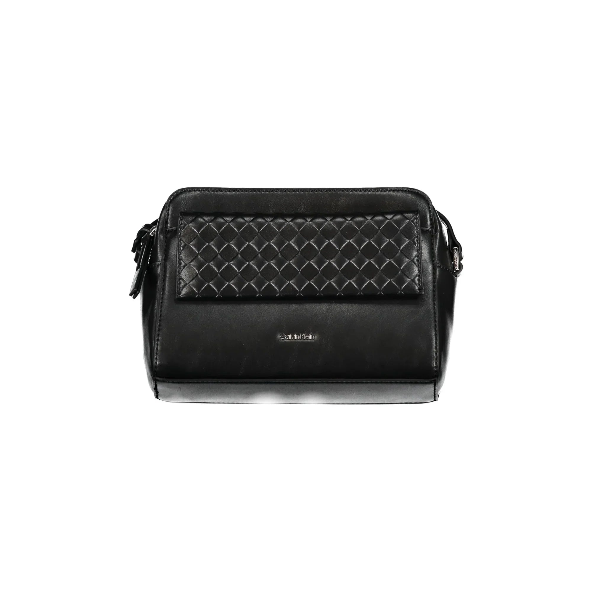 Calvin Klein Borsa Donna a Tracolla Regolabile Nera con Zip e Magnete