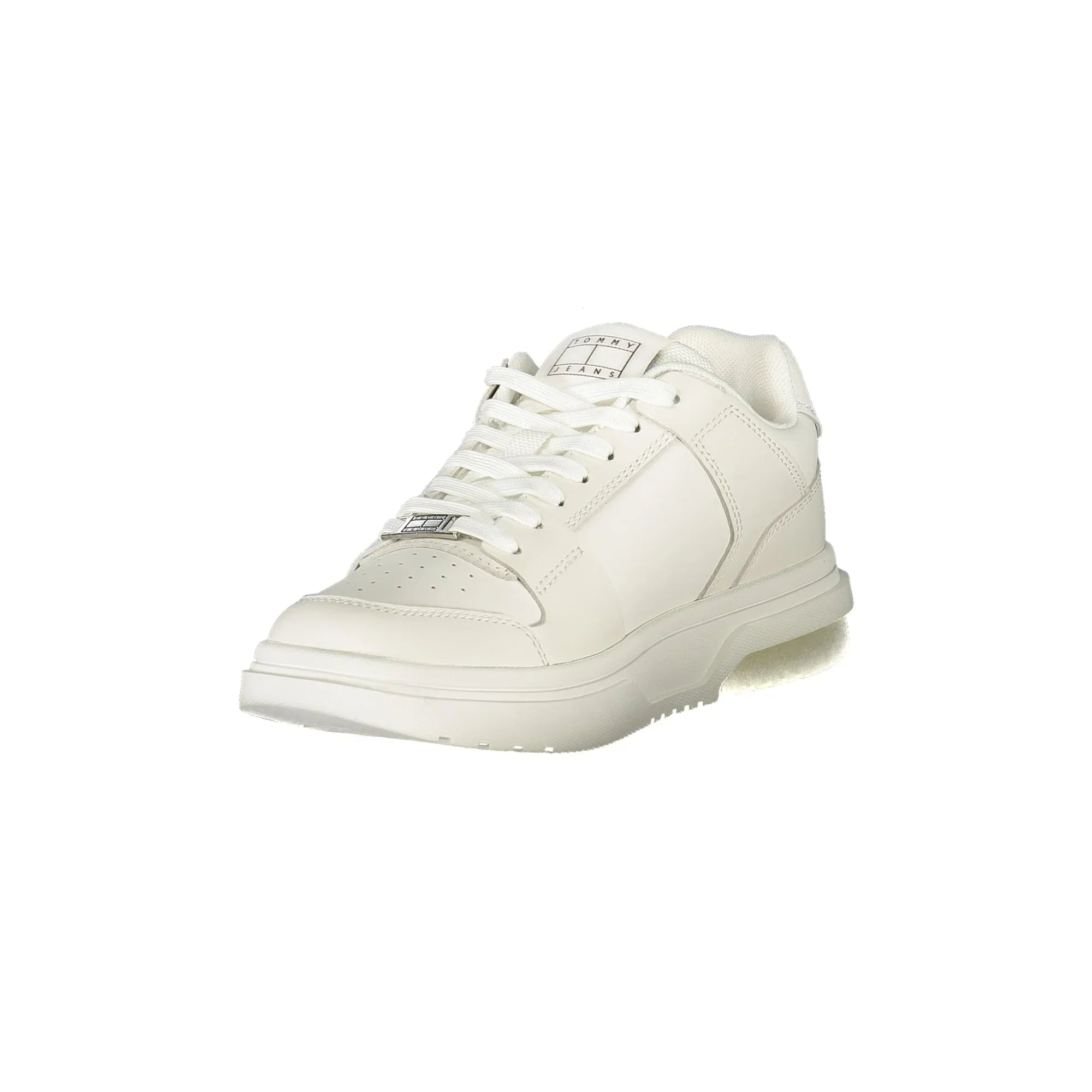 TOMMY HILFIGER Calzatura Sportiva Donna Bianca con Dettagli a Contrasto