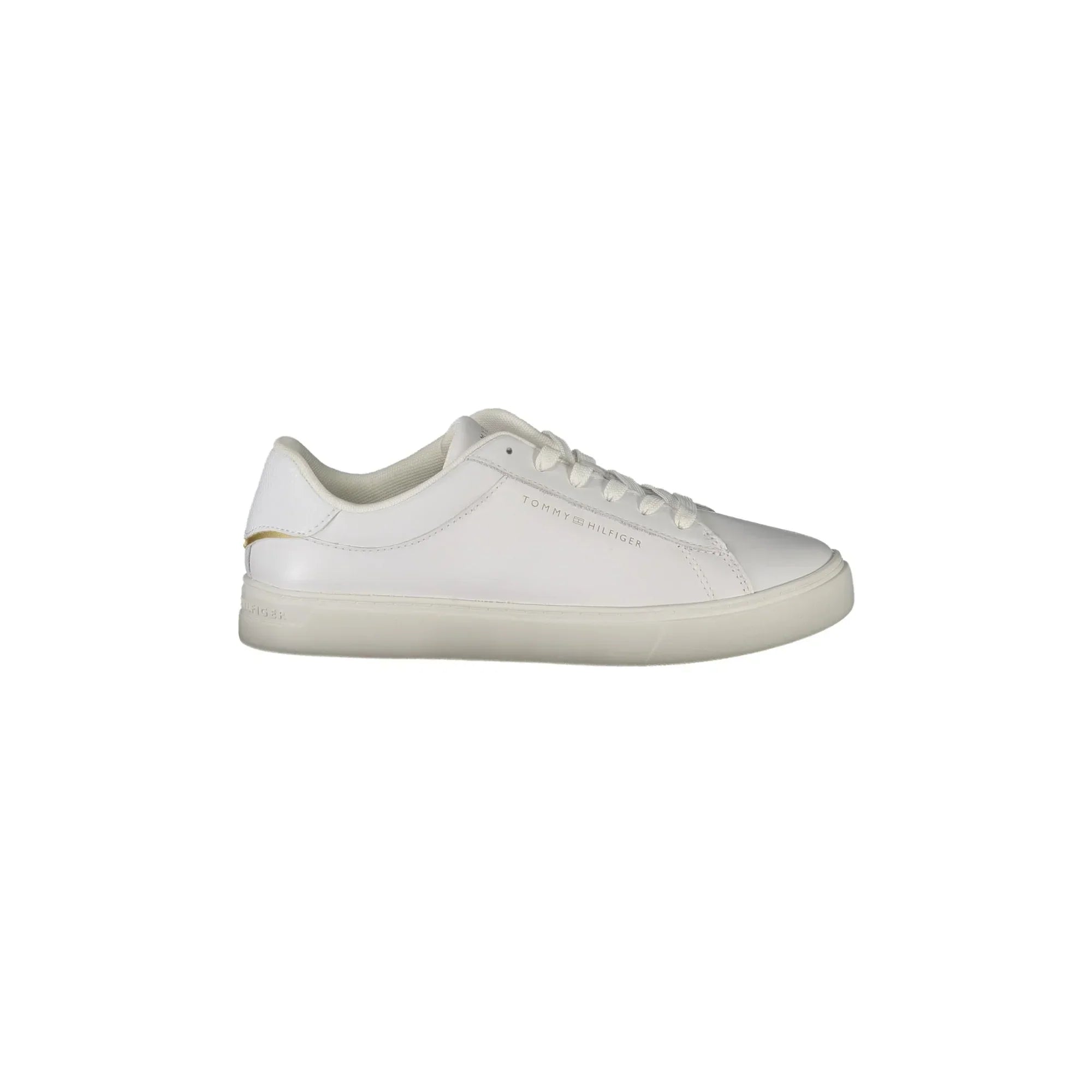 TOMMY HILFIGER Scarpe Sneakers Donna Bianche con Plantare Removibile