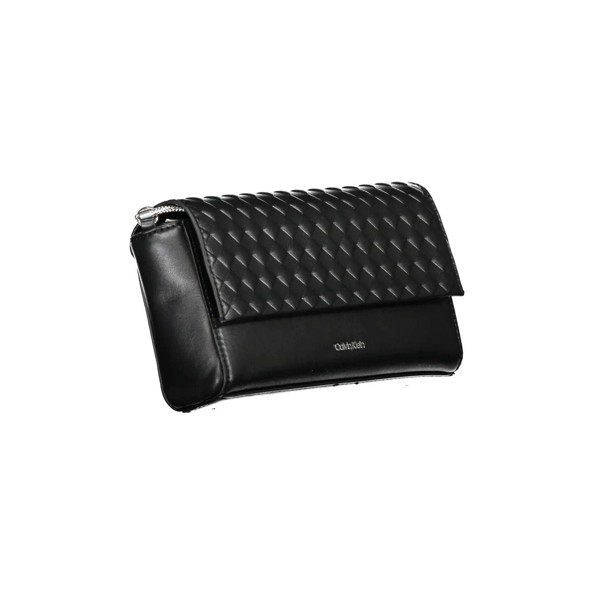 Calvin Klein Borsa Donna Nera a Tracolla con Catena e Dettagli a Contrasto