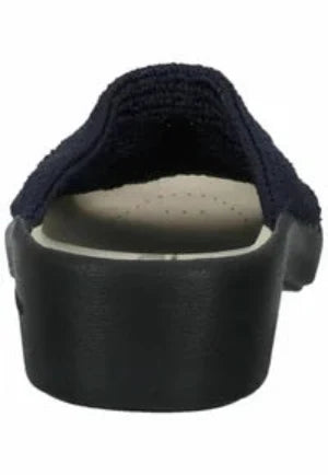Arcopedico 1301 Ciabatta In Knitted Classic Aperta SPLASH 09 navy