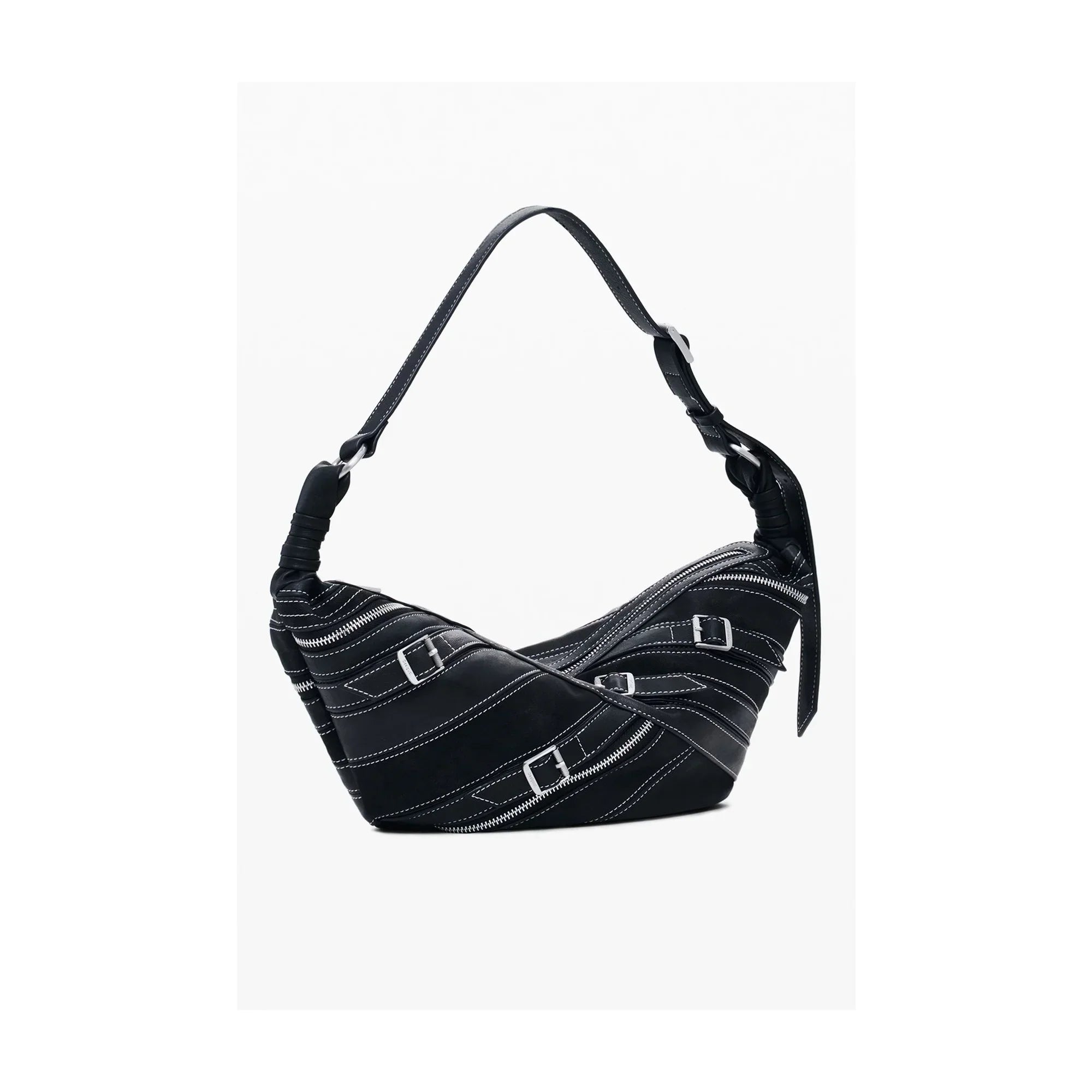DESIGUAL Borsa Donna Nera a Spalla Fibonacci Munster 2.0