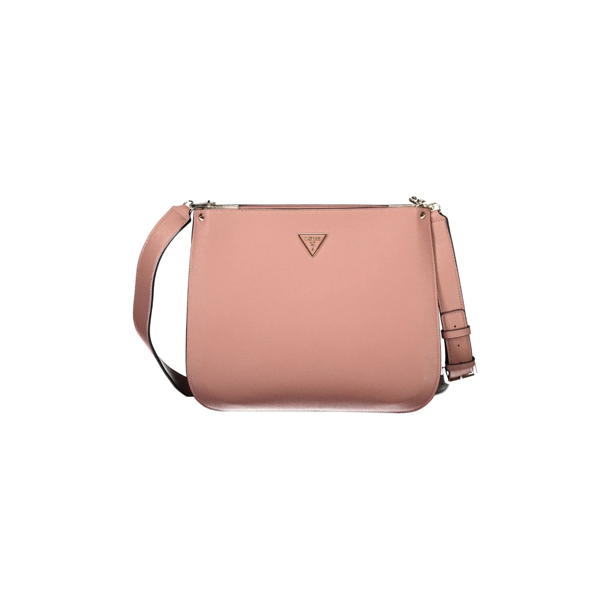 Guess Jeans Borsa Donna Meridian Rosa con Tracolla Regolabile