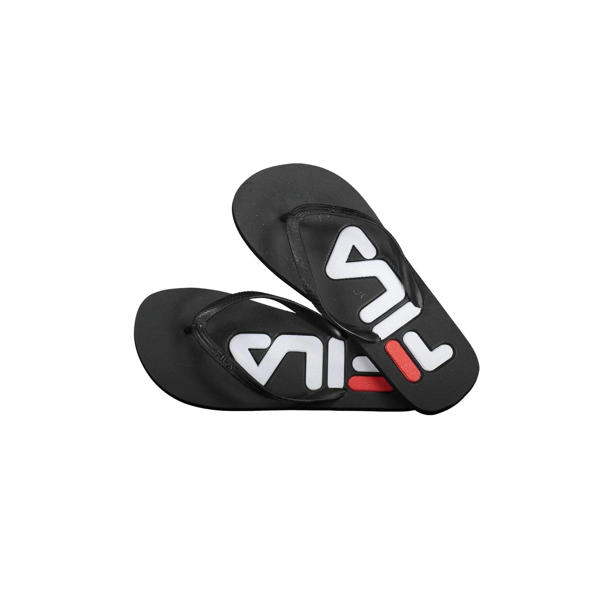 FILA Ciabatte Infradito Donna Nere Troy con Logo