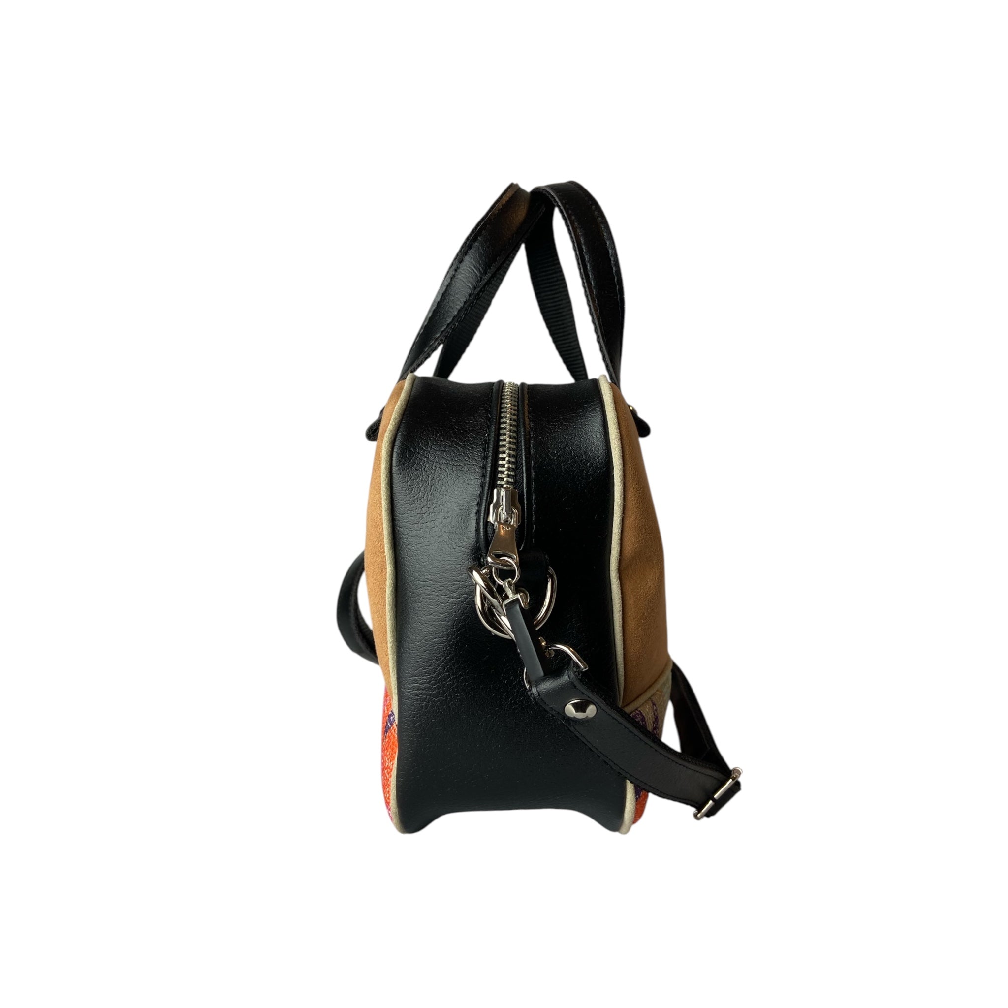 Camera Bag Geometrica - Borsa donna a mano e tracolla