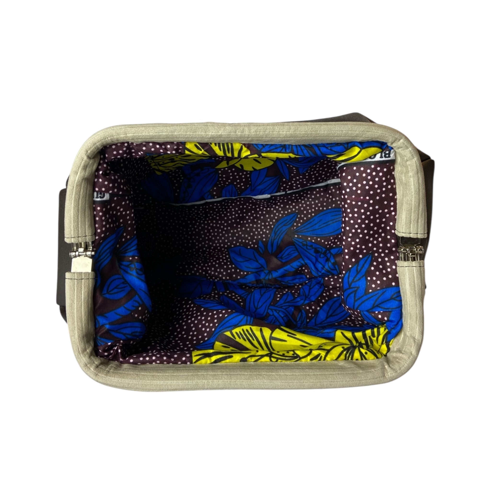 Fluffy Brown Mustard - Pouch donna