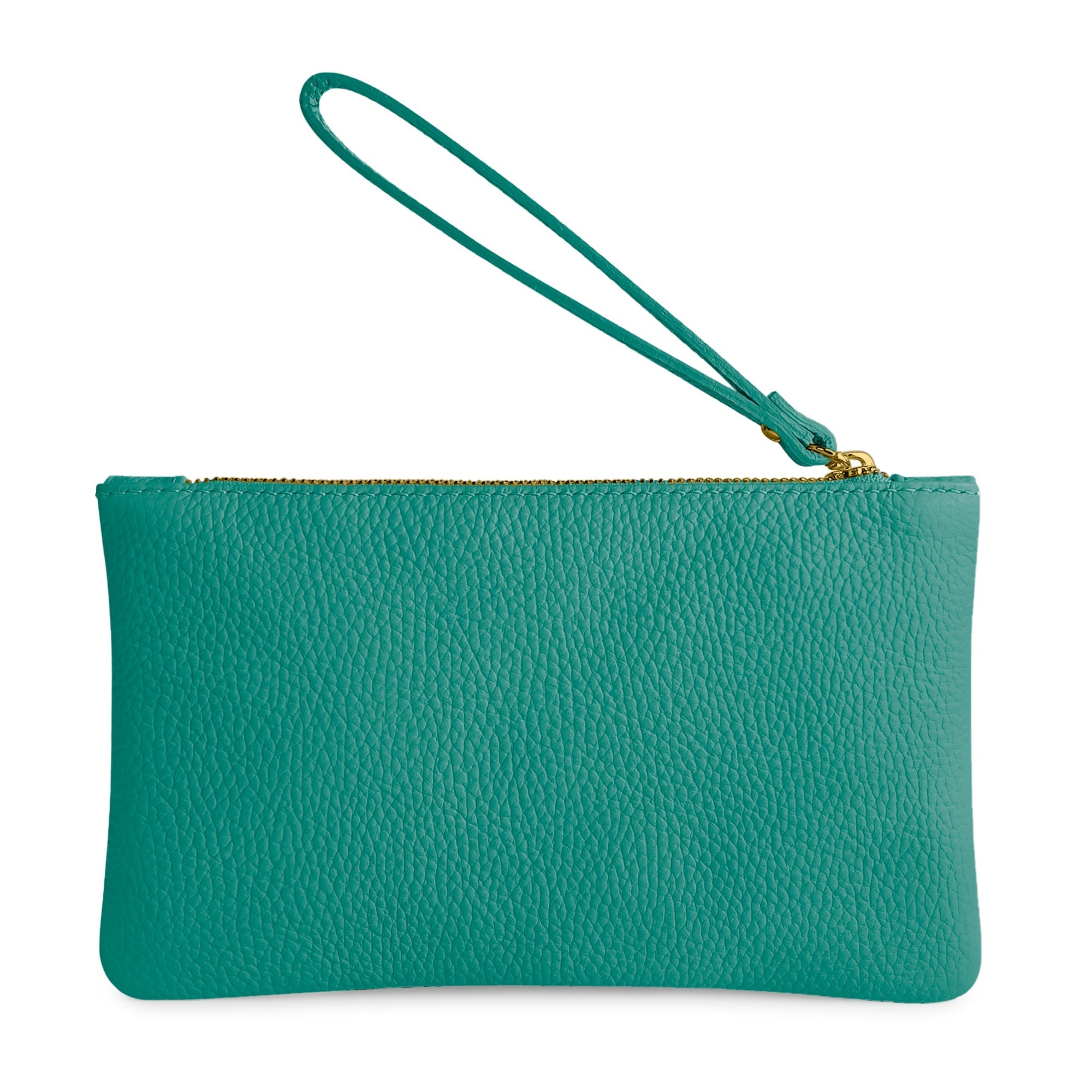 Pochette Donna a Mano, In Vera Pelle, Made in Italy, Modello Aura