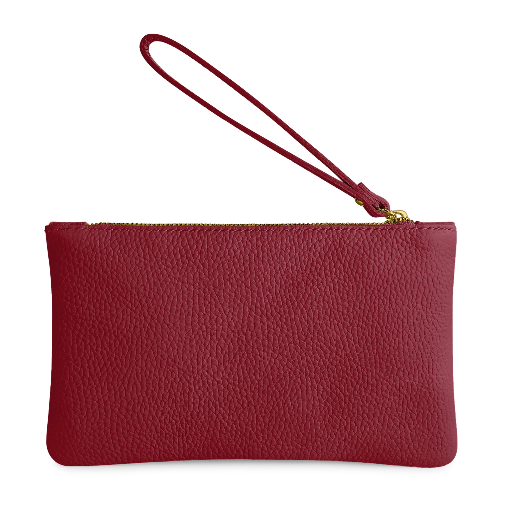 Pochette Donna a Mano, In Vera Pelle, Made in Italy, Modello Aura