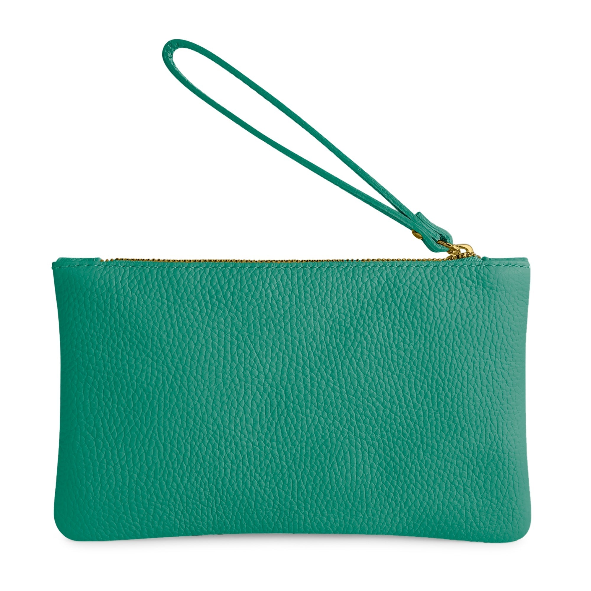 Pochette Donna a Mano, In Vera Pelle, Made in Italy, Modello Aura