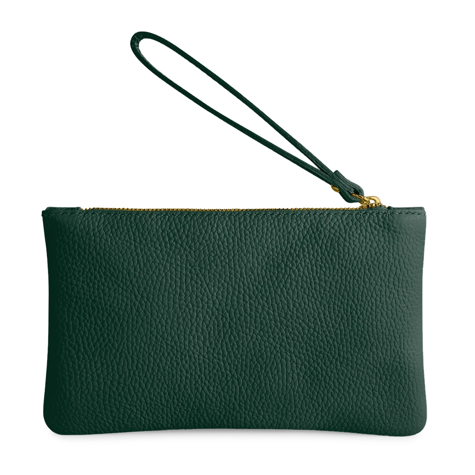 Pochette Donna a Mano, In Vera Pelle, Made in Italy, Modello Aura