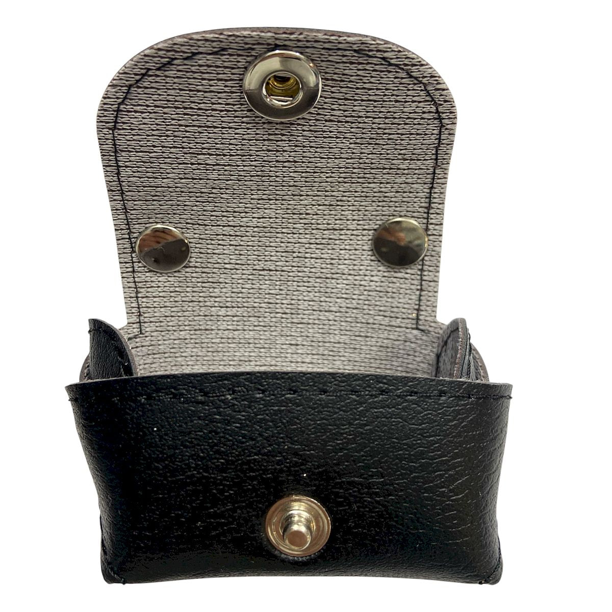 Micro bag nero - micro borsa Portachiavi Charm in PVC