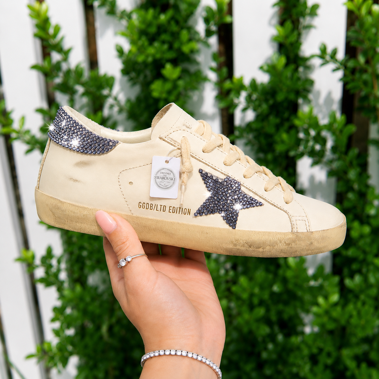 Scarpa Goose Con Swarovski (Edizione Limitata)