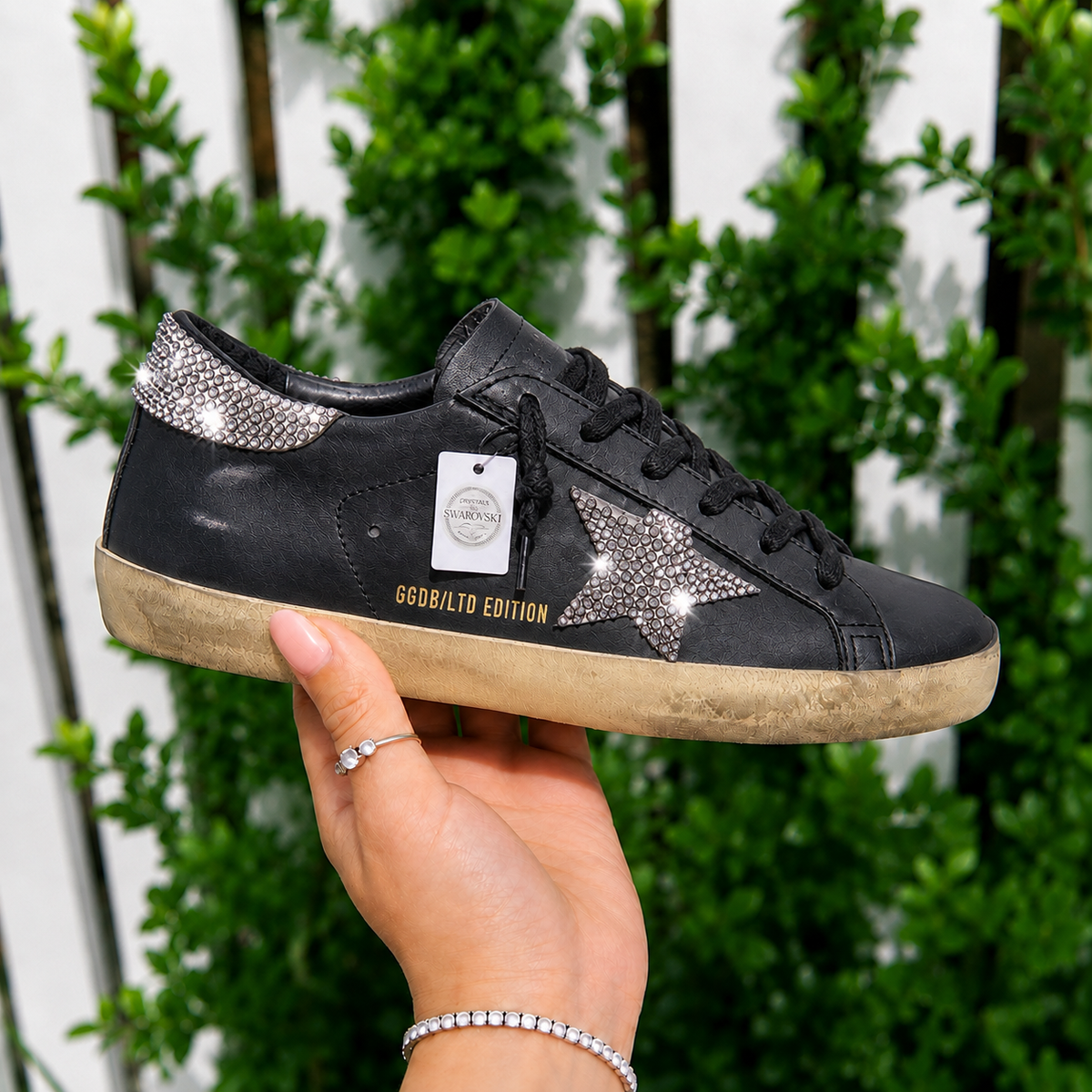 Scarpa Goose Con Swarovski (Edizione Limitata)