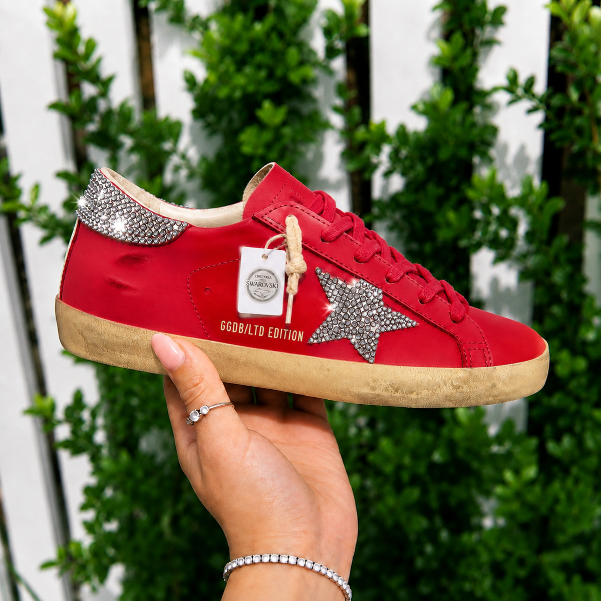 Scarpa Goose Con Swarovski (Edizione Limitata)
