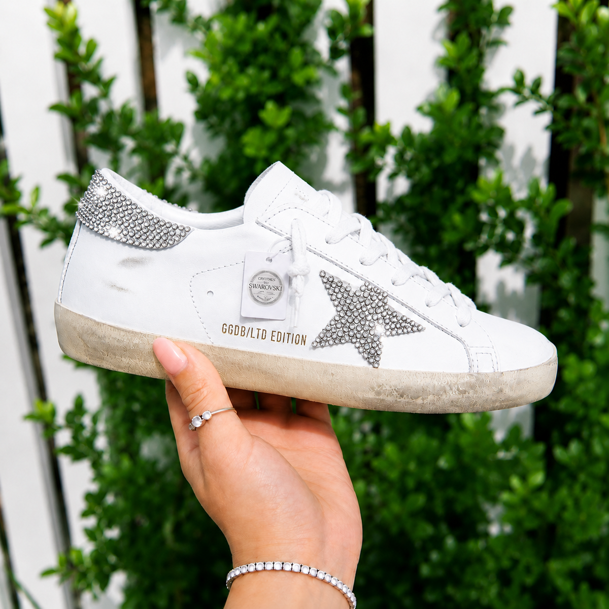 Scarpa Goose Con Swarovski (Edizione Limitata)