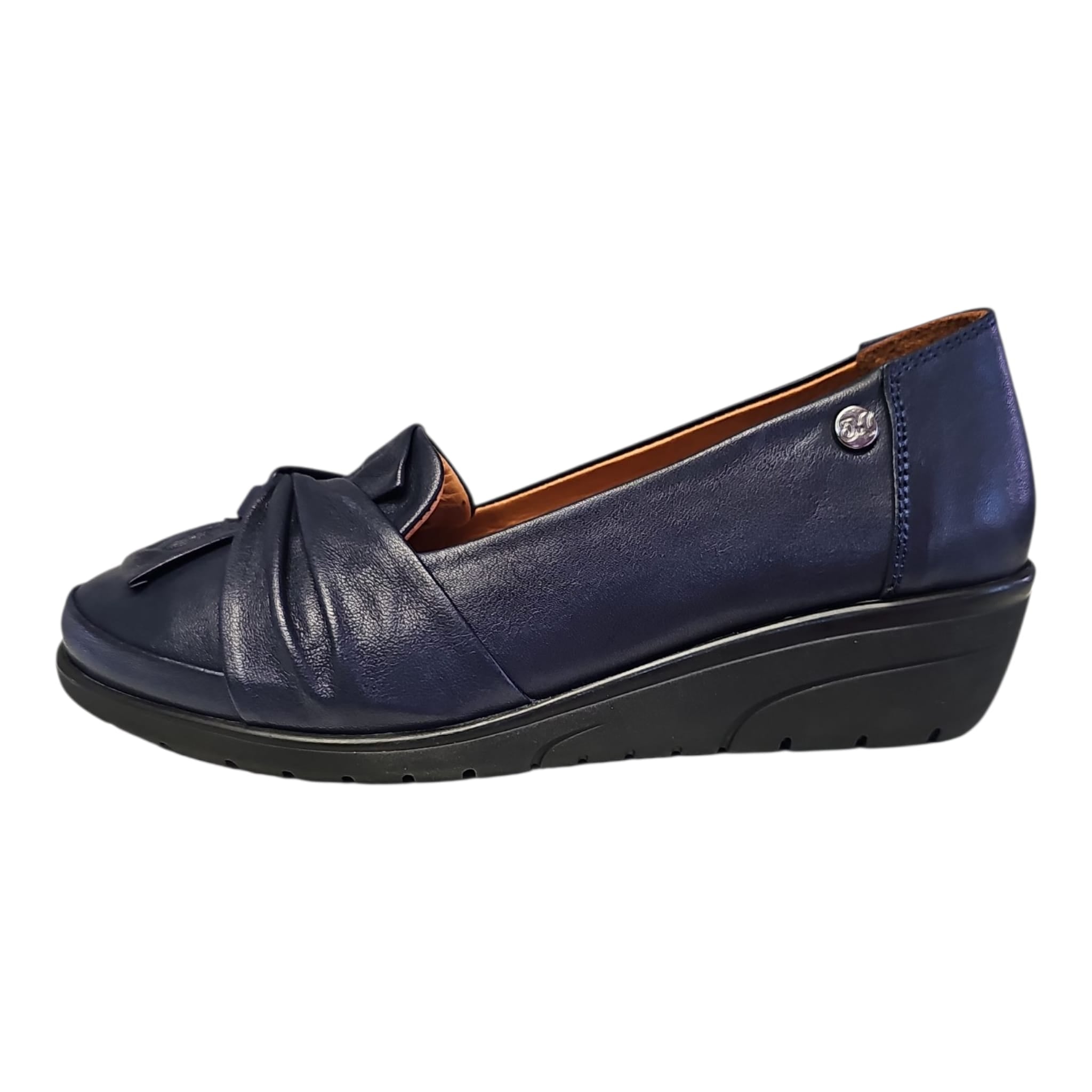 Melluso Ballerina Superflessibile da Donna in Pelle con Rialzo, K70012Z