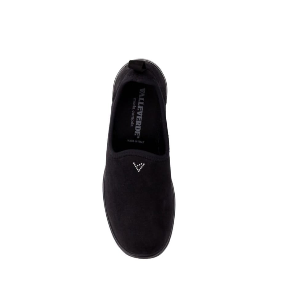 Valleverde 25360, Mocassino Slip-On con Tomaia Elasticizzata Adatta per Alluce Valgo