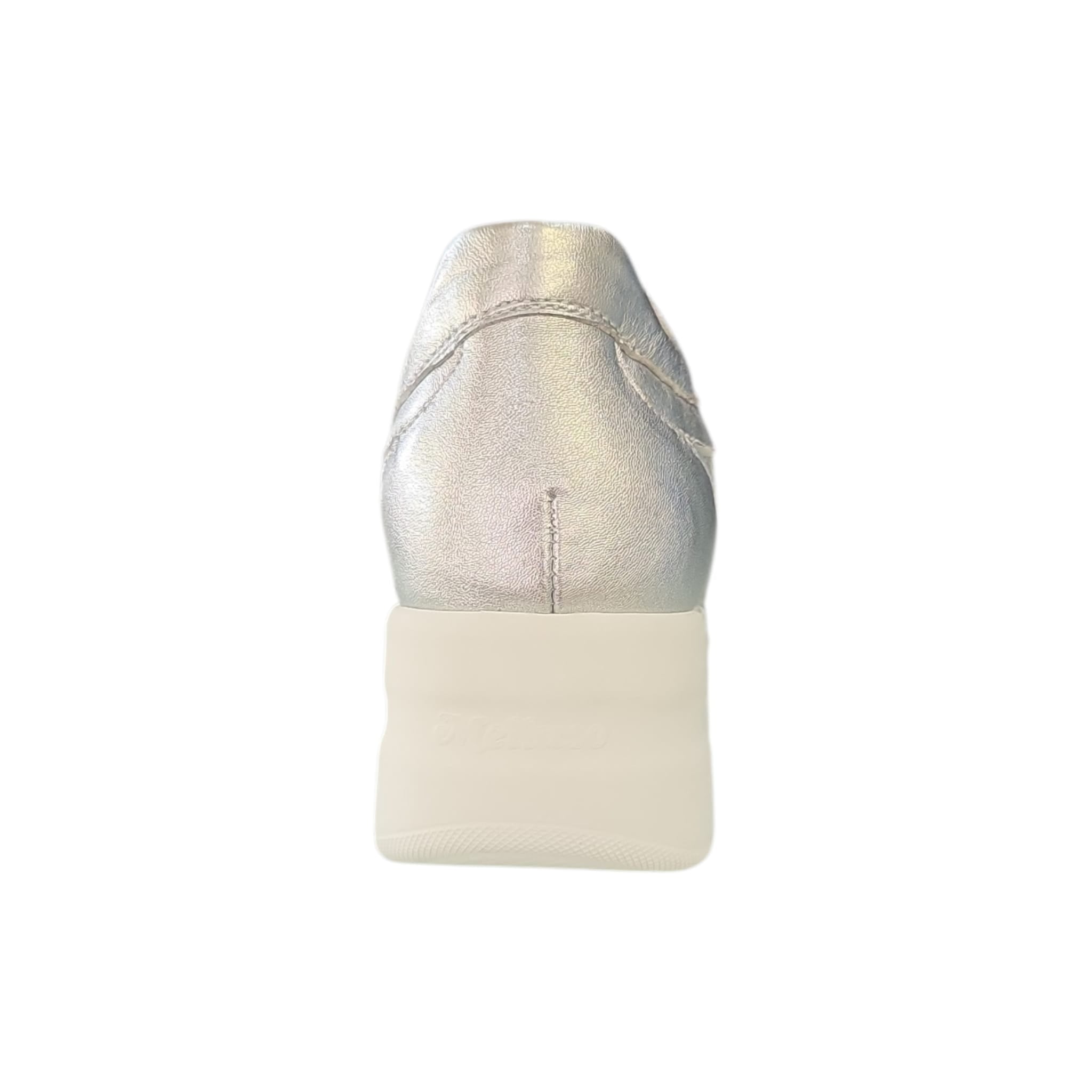 Sneakers Platform Donna Melluso Walk Argento Traforata