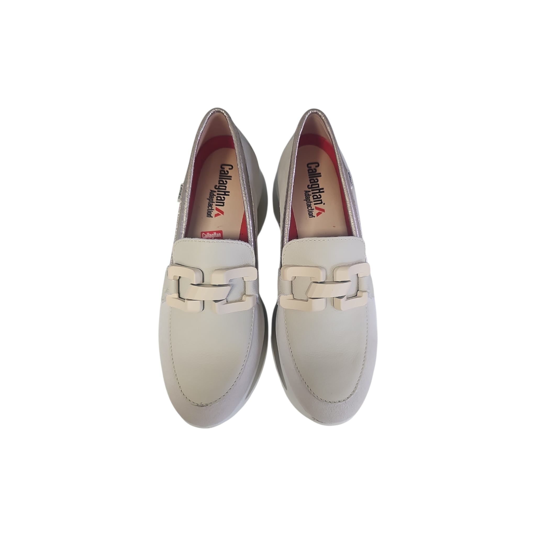 Mocassino Donna con Zeppa Callaghan in Nabuk