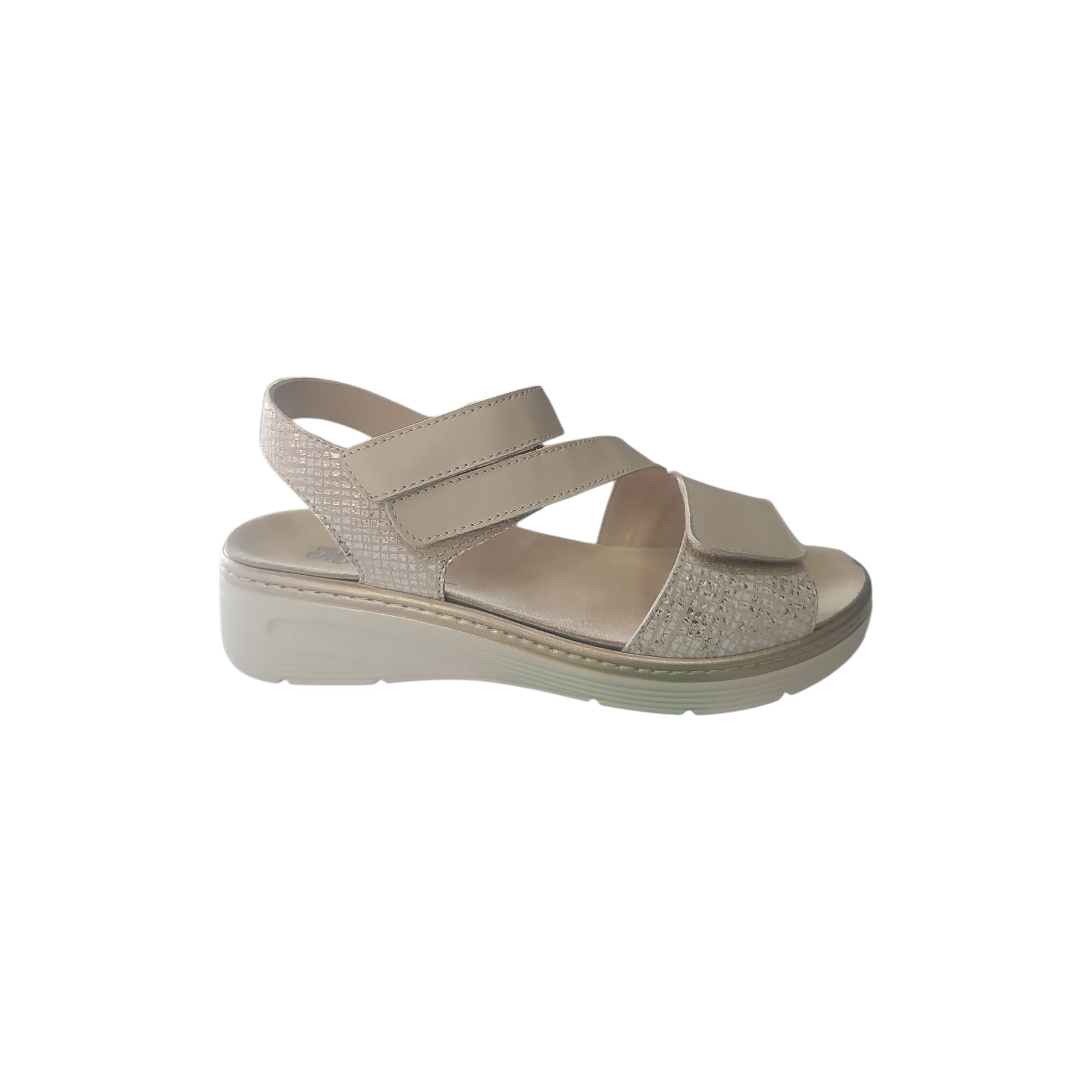 Melluso Donna Sandalo Regolabile a Strappo con Plantare Estraibile 019286