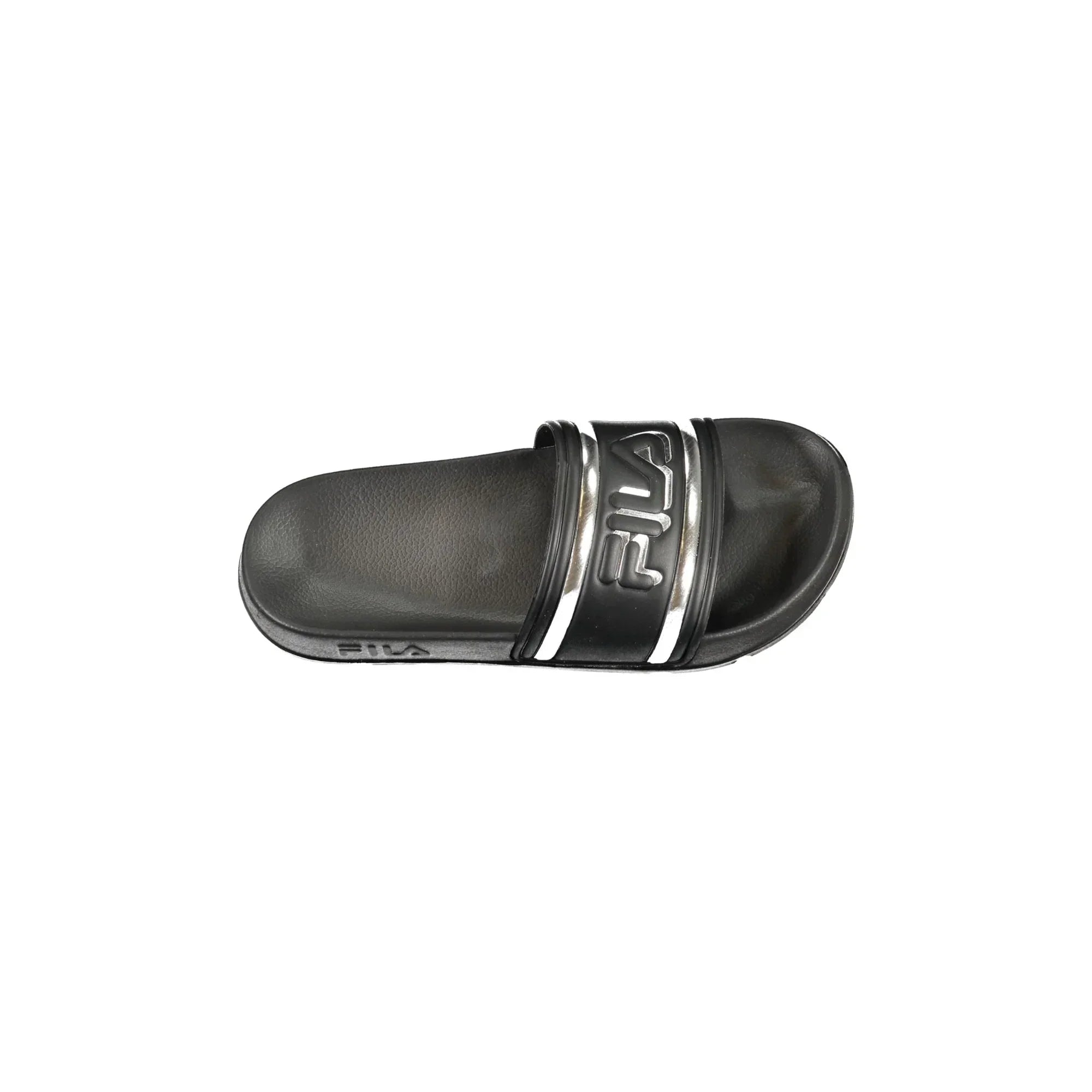 FILA Ciabatte Donna Nere Morro Bay con Dettagli Silver