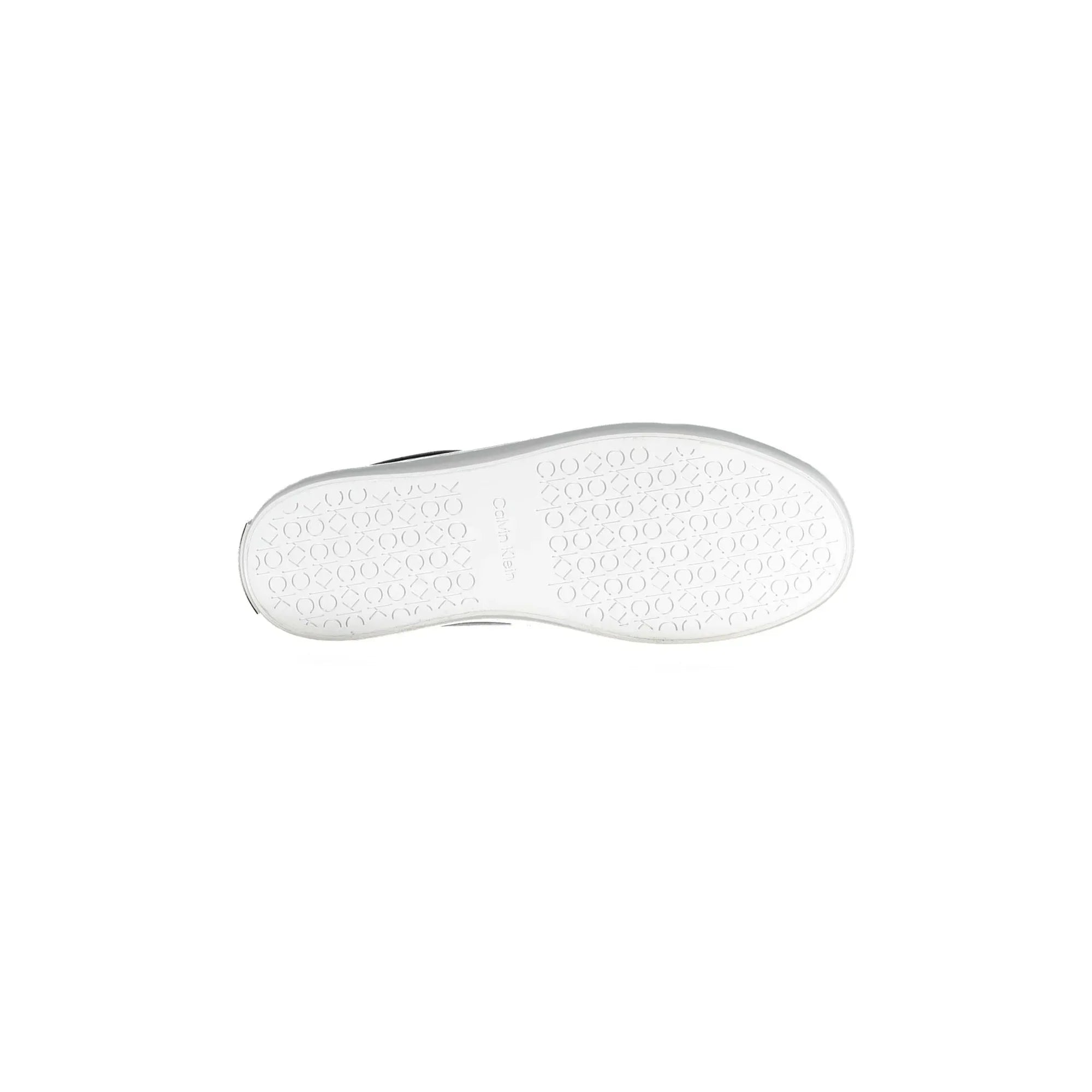 CALVIN KLEIN Scarpe Sneakers Donna Nere con Dettagli a Contrasto e Logo