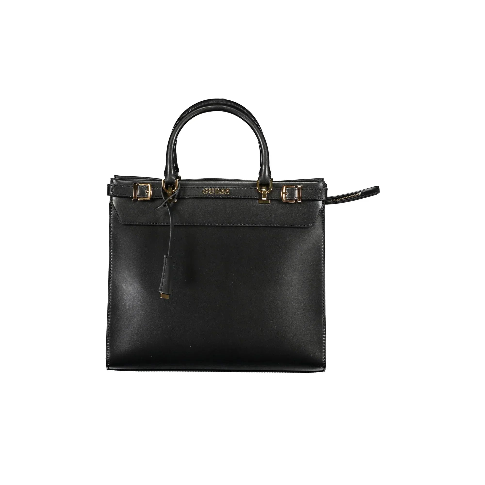 GUESS JEANS Borsa Donna a Mano Nera con Logo e Tracolla SESTRI LOGO