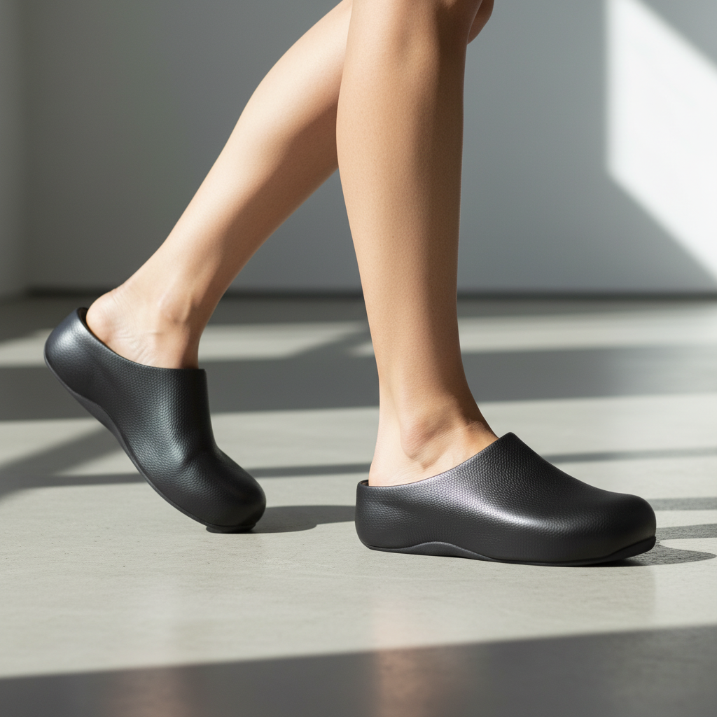 FITFLOP SHUV E5Q-090-030 Zoccoli in pelle bottalata
