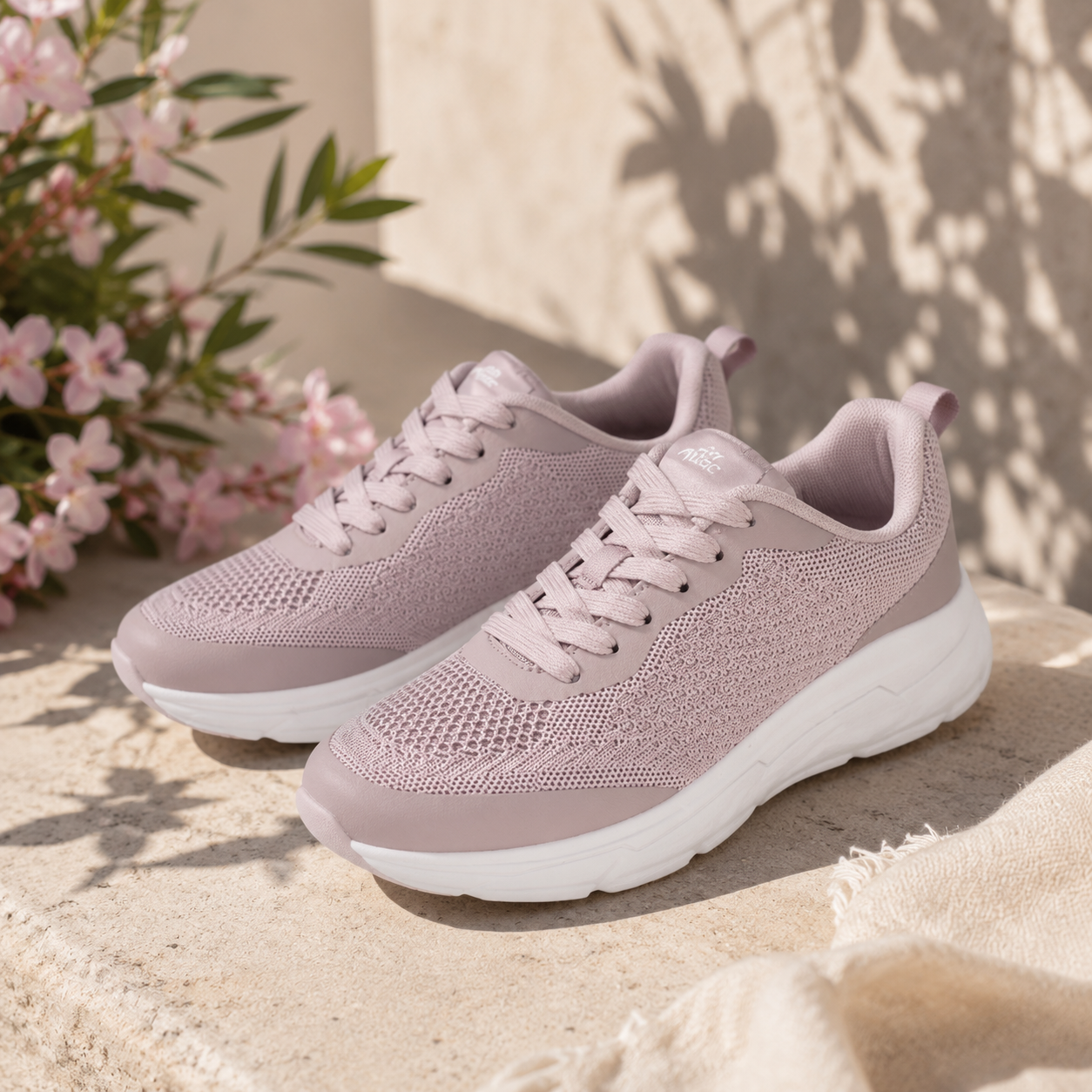 Sneaker Donna Hergos H3800 Shanghai –Tessuto Tecnico Rosa
