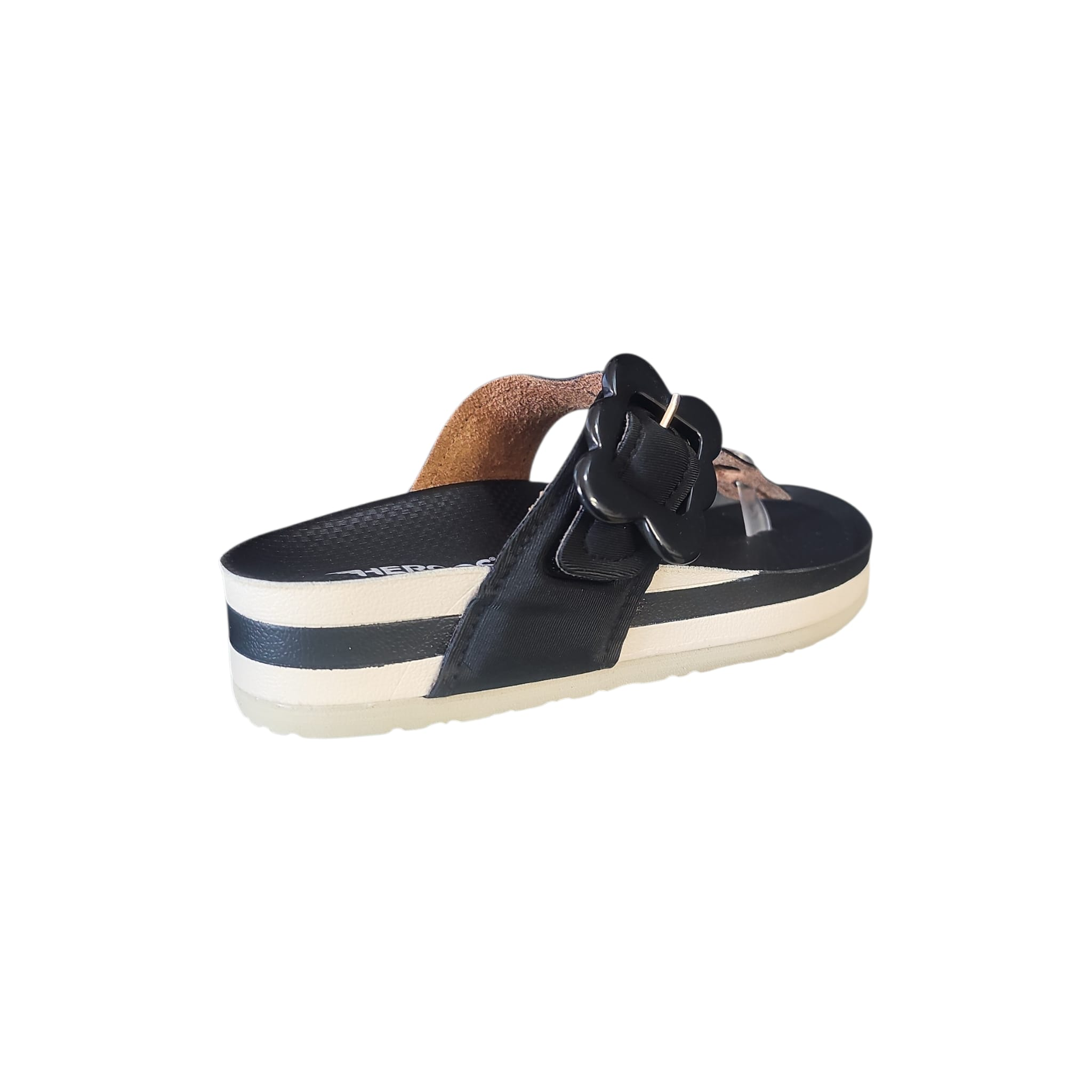 Infradito Donna Hergos – Comoda, Elegante e Sicura | Nero