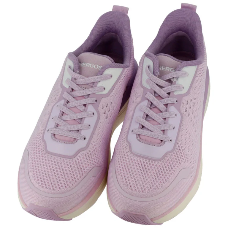 Hergos H3840 – Sneaker Comfort Ultraleggera con Plantare Estraibile | Glicine