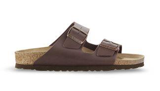 Birkenstock Arizona Marrone Scuro Ciabatta Pianta Stretta