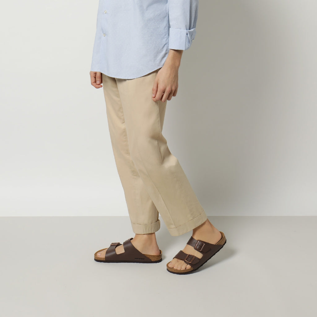 Birkenstock Arizona Marrone Scuro Ciabatta Pianta Stretta